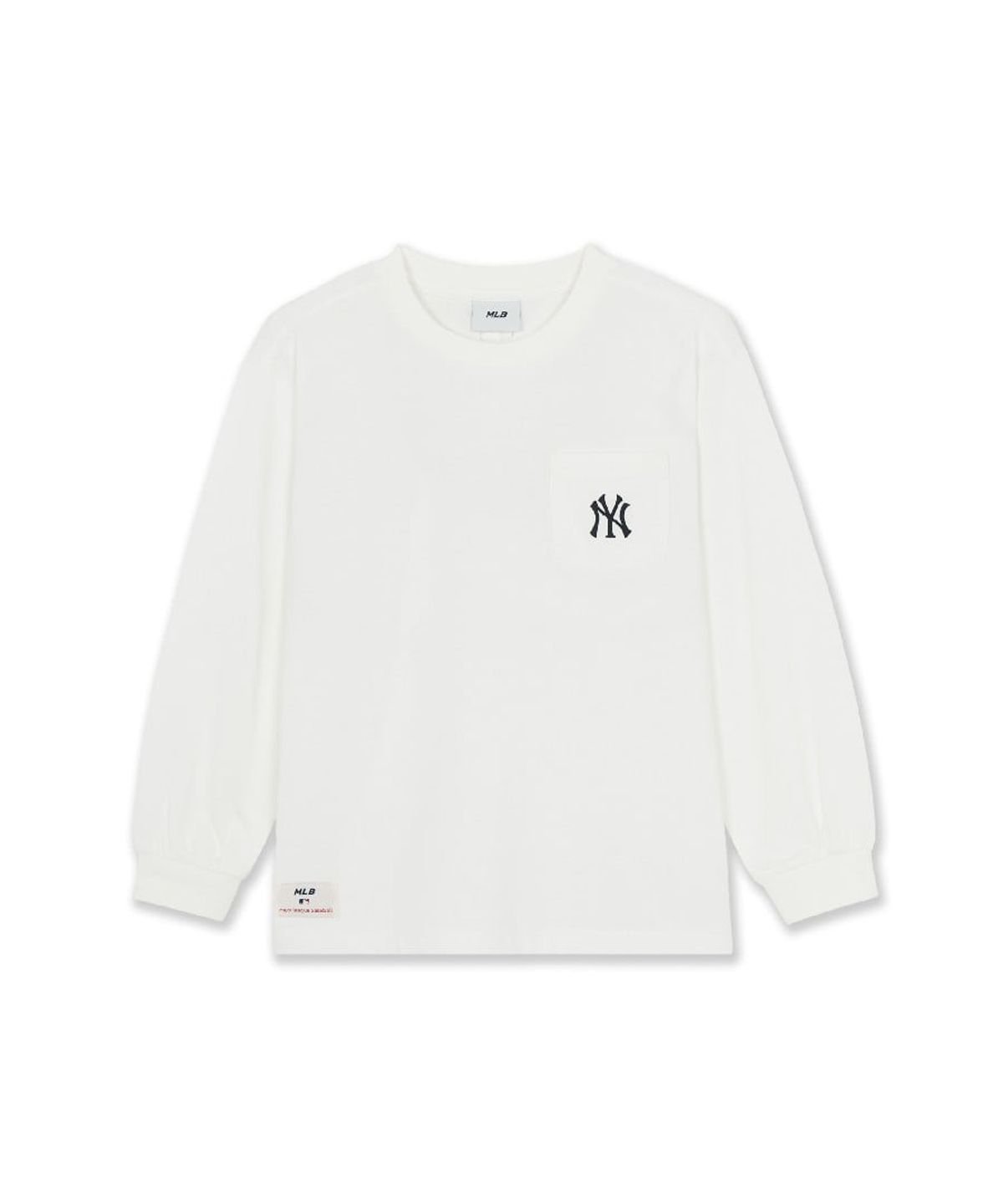엠엘비 키즈(MLB KIDS) 스포티브 베이직 포켓 티셔츠 NY (White)