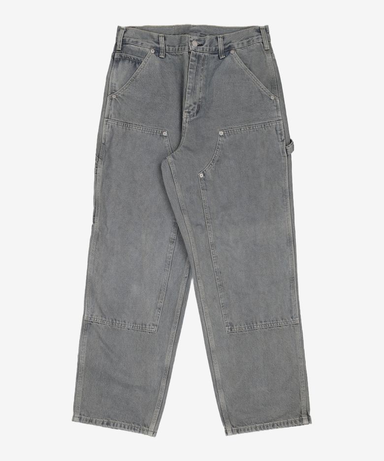 (FW25) Denim Double Knee Pant Black M