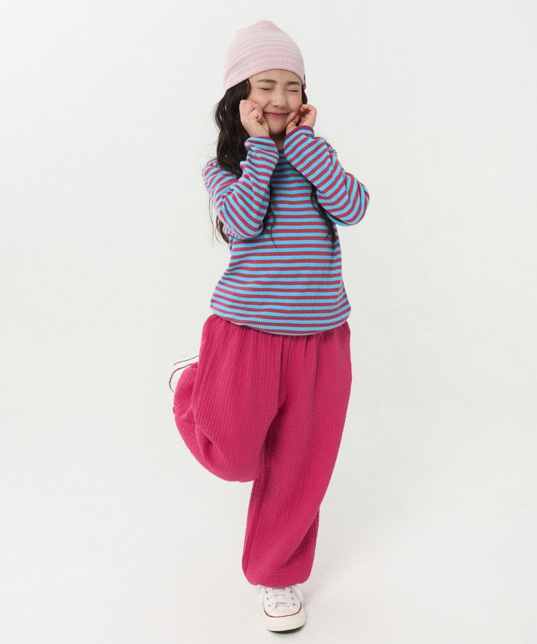 [Junior]소프트 팔레트 루즈팬츠 (핫핑크)