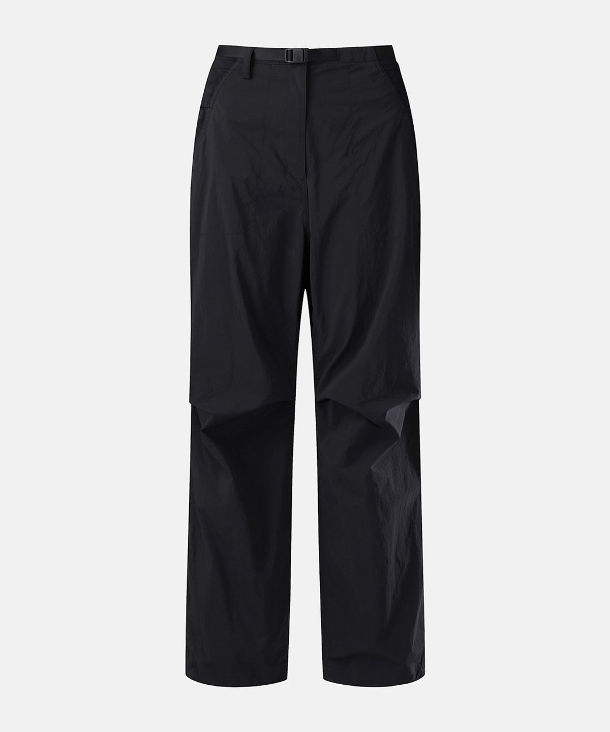 코오롱스포츠(KOLON SPORT) 여성 루즈핏 벨티드 팬츠 TVPNA26412BLK