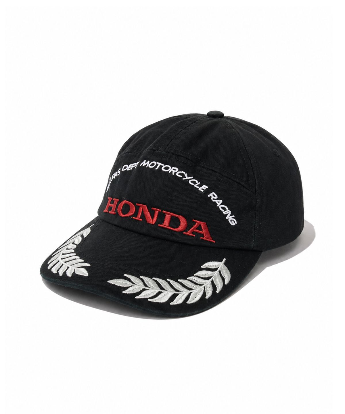 핍스 모터사이클(PHYPS MOTORCYCLE) [김간지 X 핍스 모터사이클] Laurel Tree Trucker Cap Black
