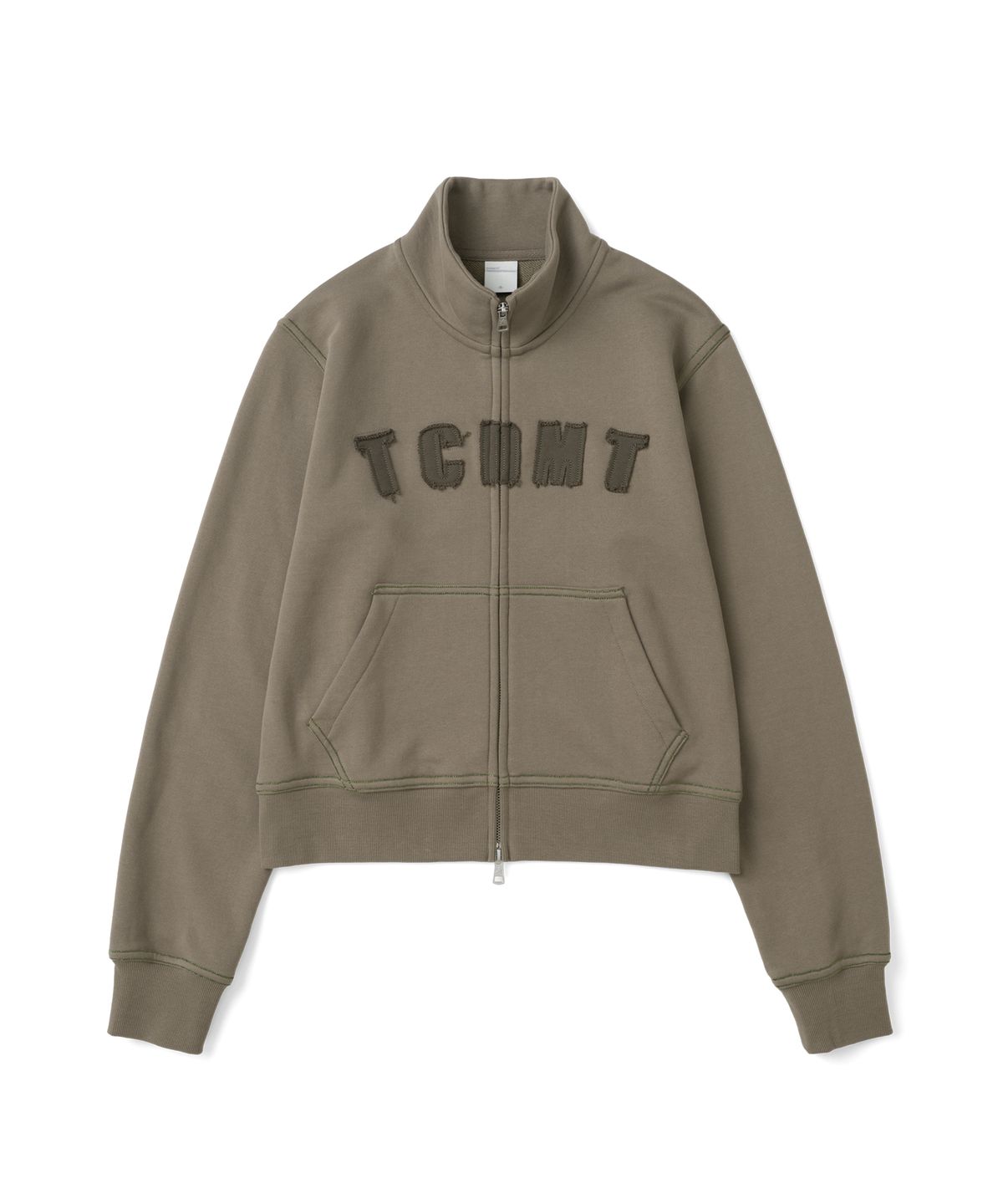 더콜디스트모먼트(THE COLDEST MOMENT) TCM tcdmt half neck zip-up (vintage brown)