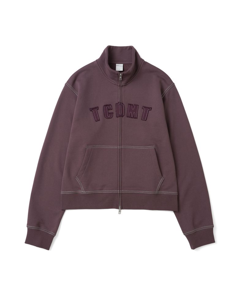 TCM tcdmt half neck zip-up (dusty purple)