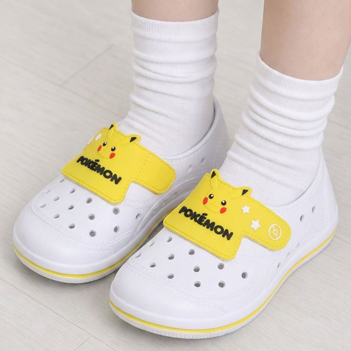 포켓몬스터 키즈(POKEMONKIDS) 피카츄 라이크 실내화
