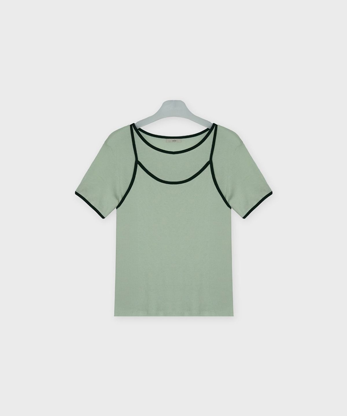 더밀루이(THEMILUI) Mild T-shirt Set (Mint)