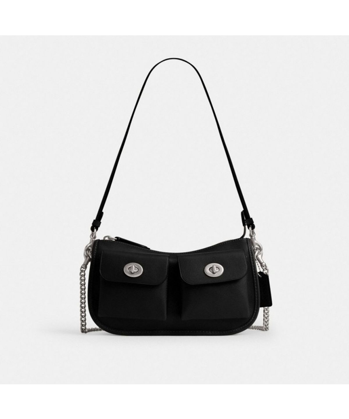 코치(COACH) 트윈 턴락 웨이벌리 백 CDZ20 LHBLK