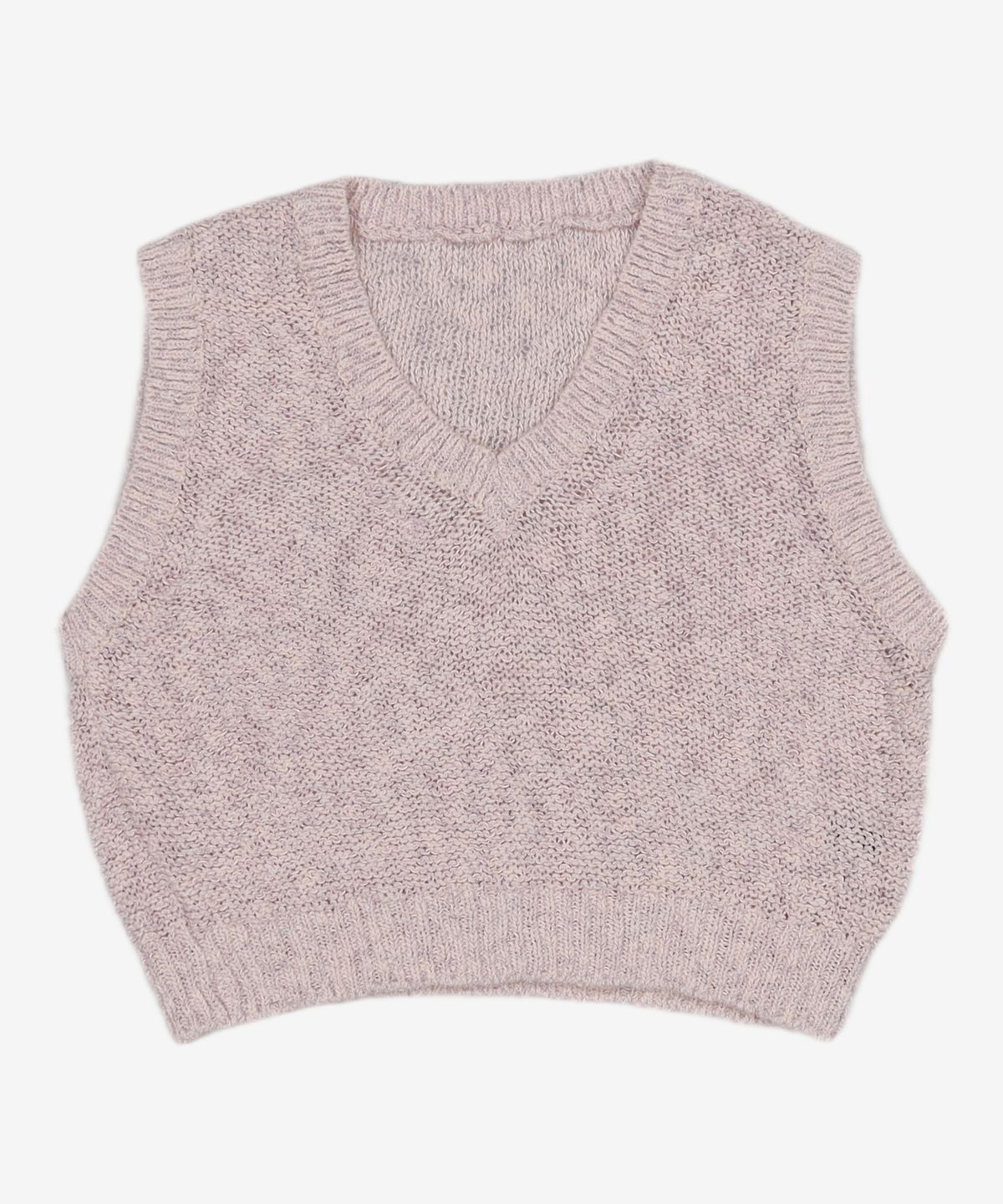 에트몽(ETMON) Color Blend Knit Vest  Pink FREE