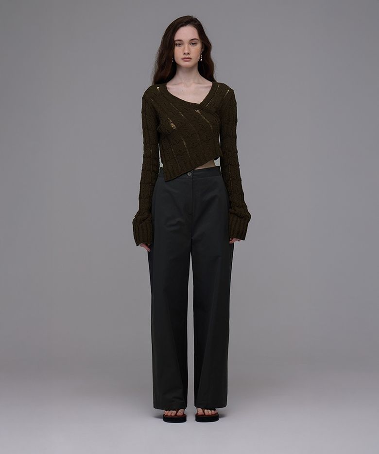 Carlin Pants (Dark Khaki)
