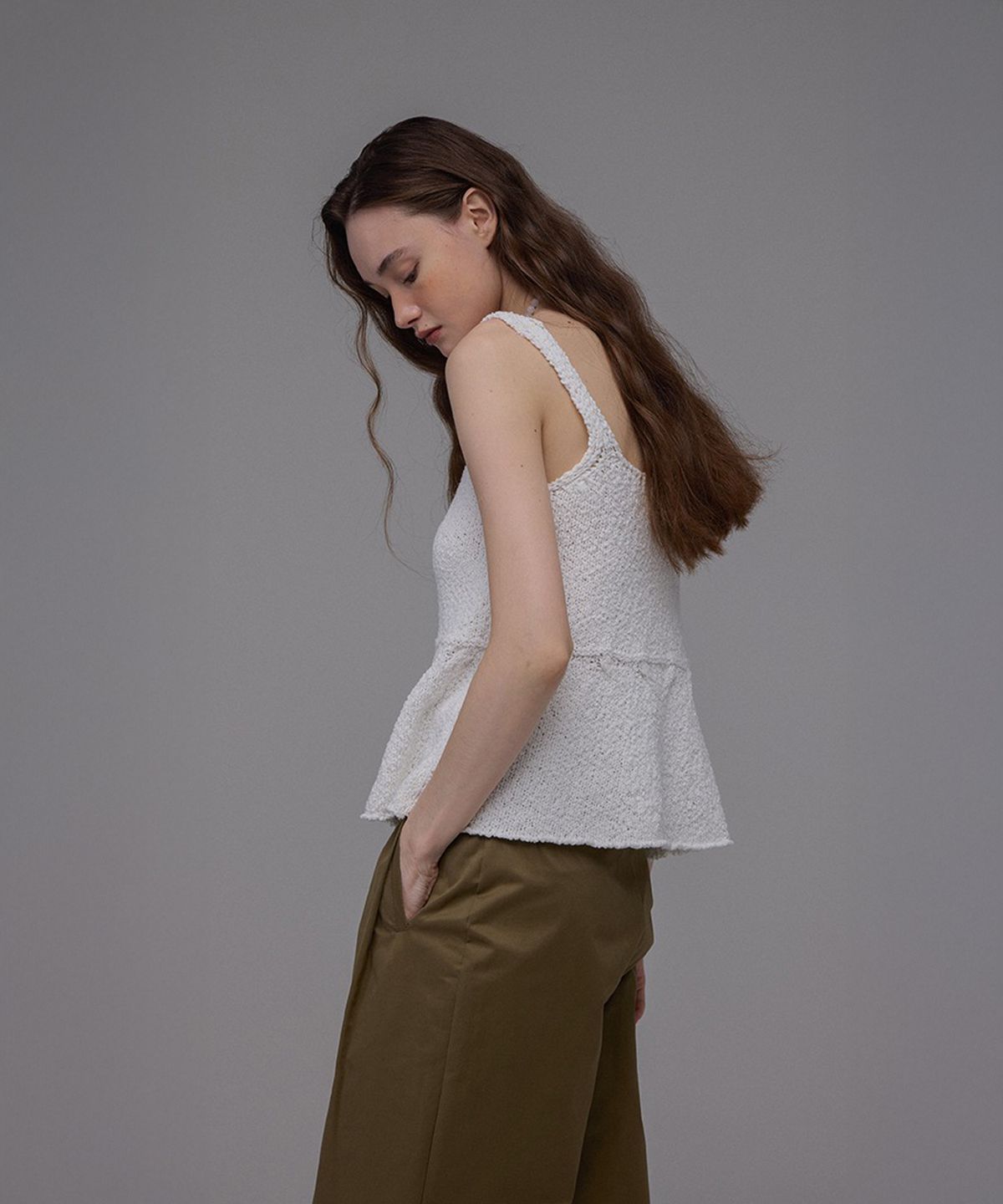 더밀루이(THEMILUI) Low Knit (Ivory)