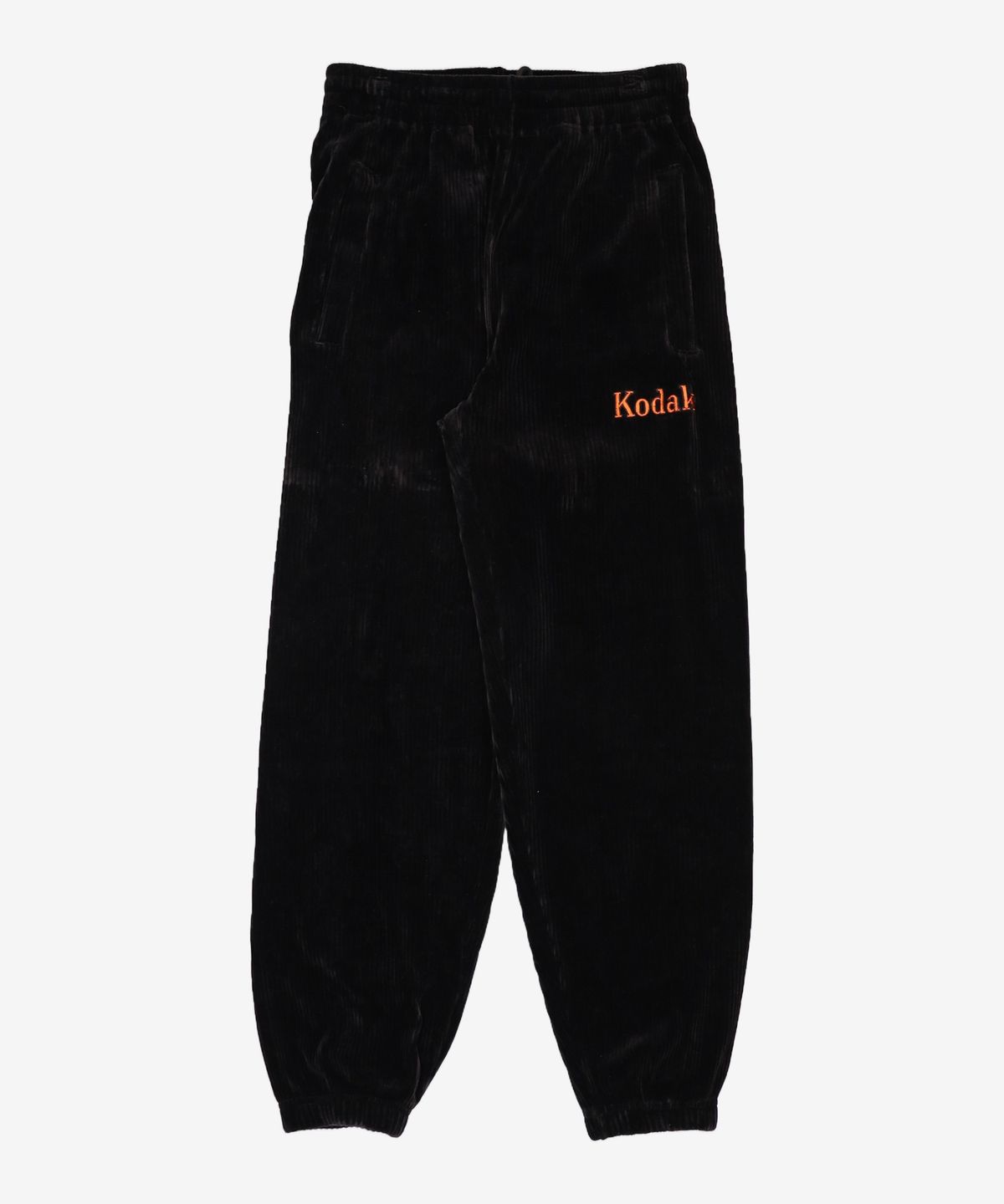 코닥(KODAK) 코다컬러 코듀로이 조거팬츠 BLACK S