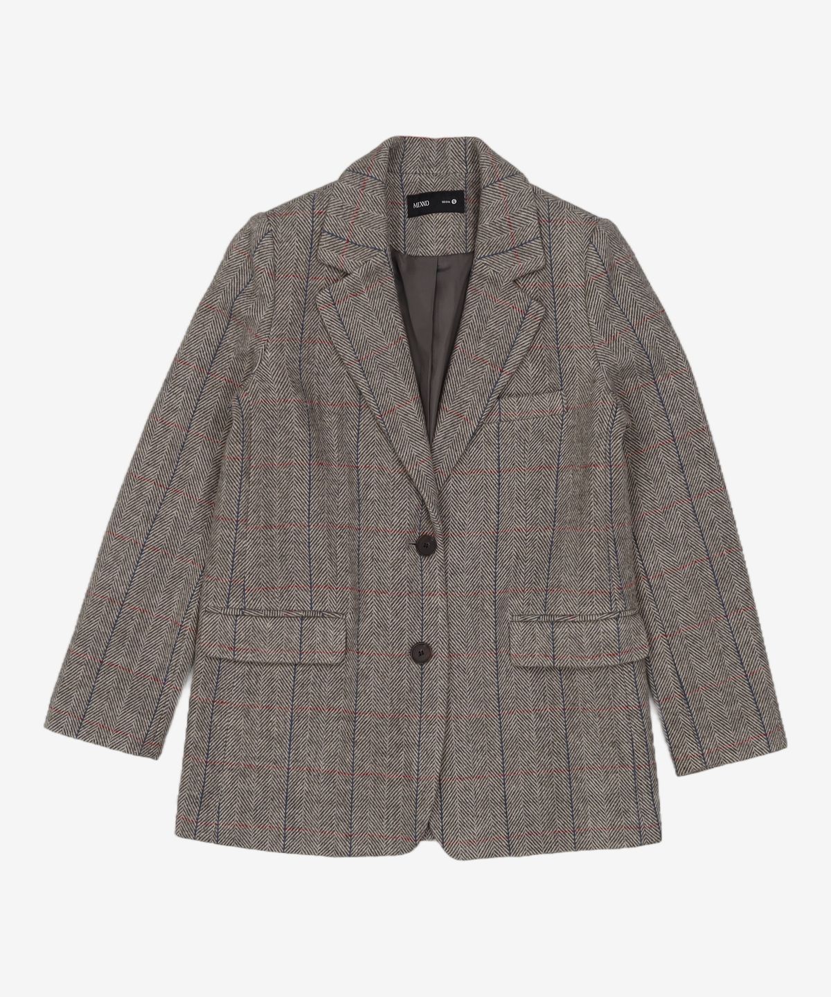 미쏘(MIXXO) 헤링본 모노자켓 [리오더] MIWJK8C1QB S