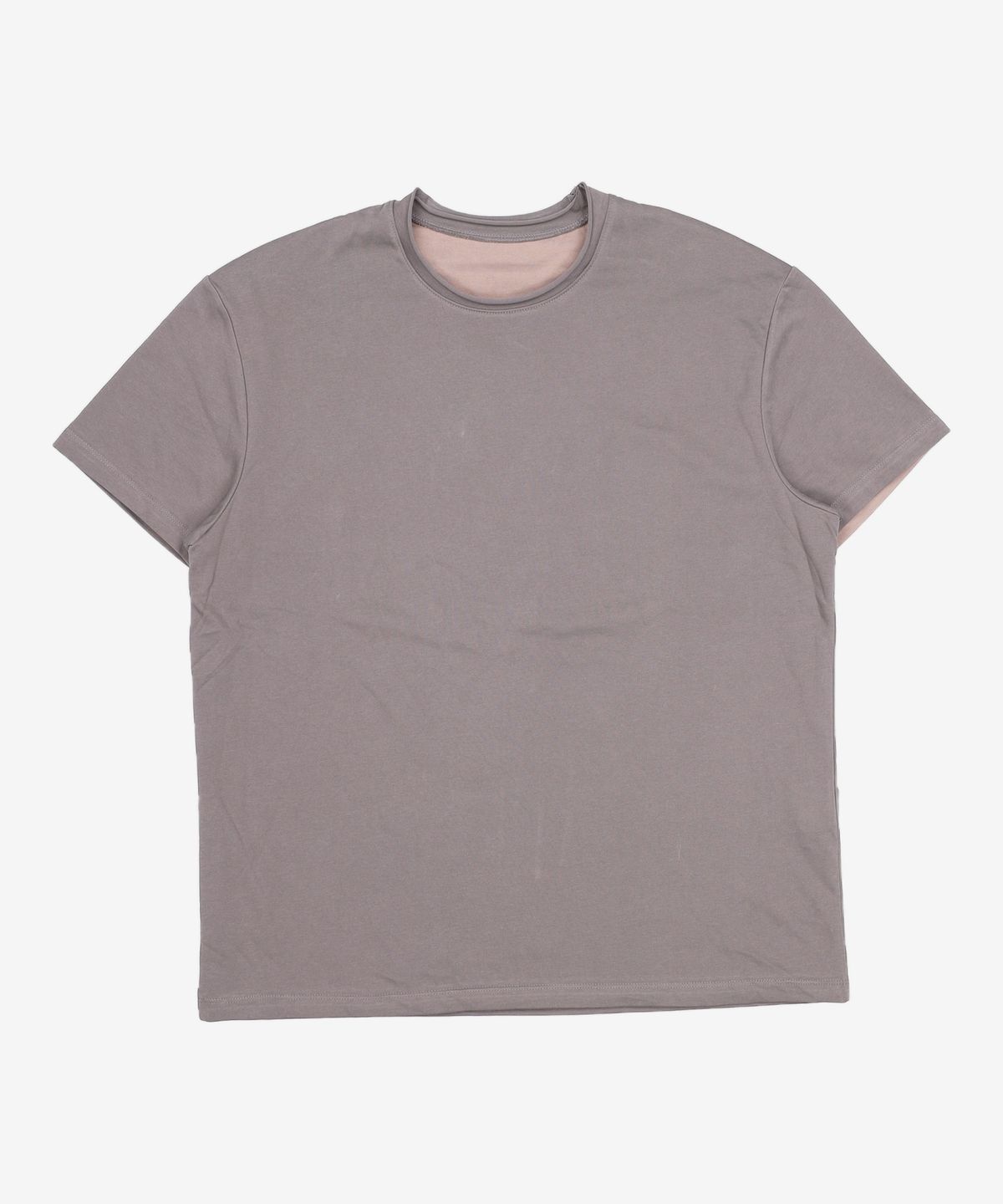 해칭룸(HATCHINGROOM) Two Face Tee 1/2 Black/Brown XL