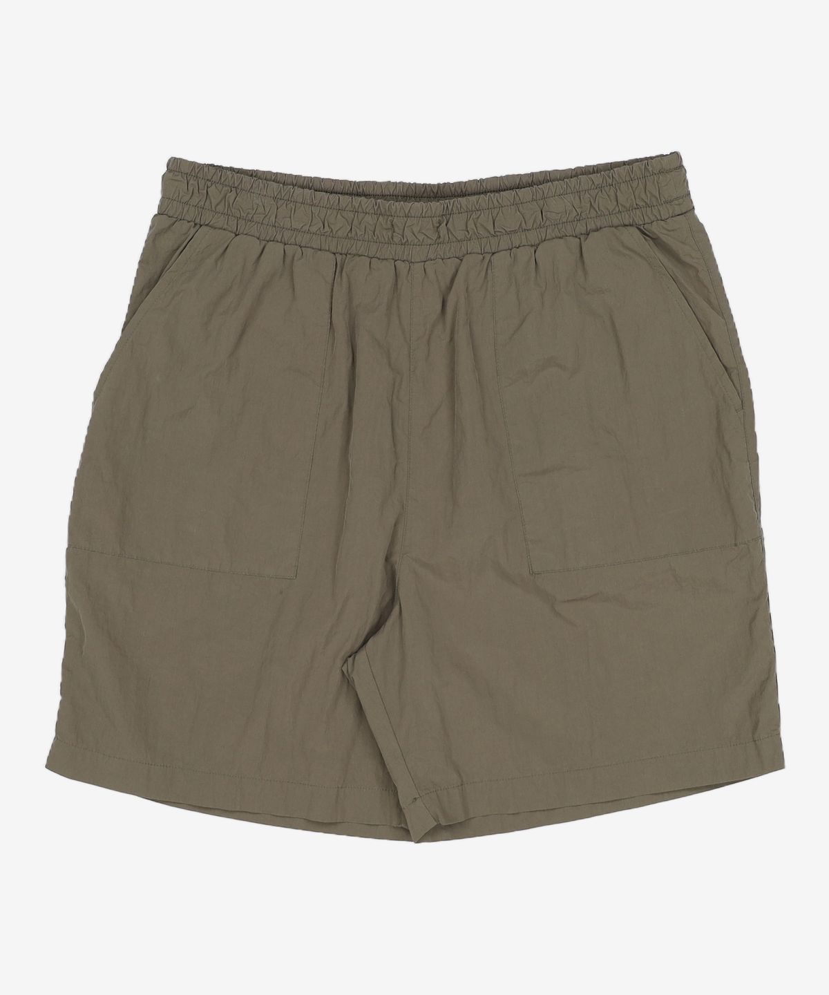 빈폴 스포츠(BEANPOLE SPORT) 카키 남성 베이직 밴딩 유틸리티 쇼트 팬츠 (BO9425S12H) 90