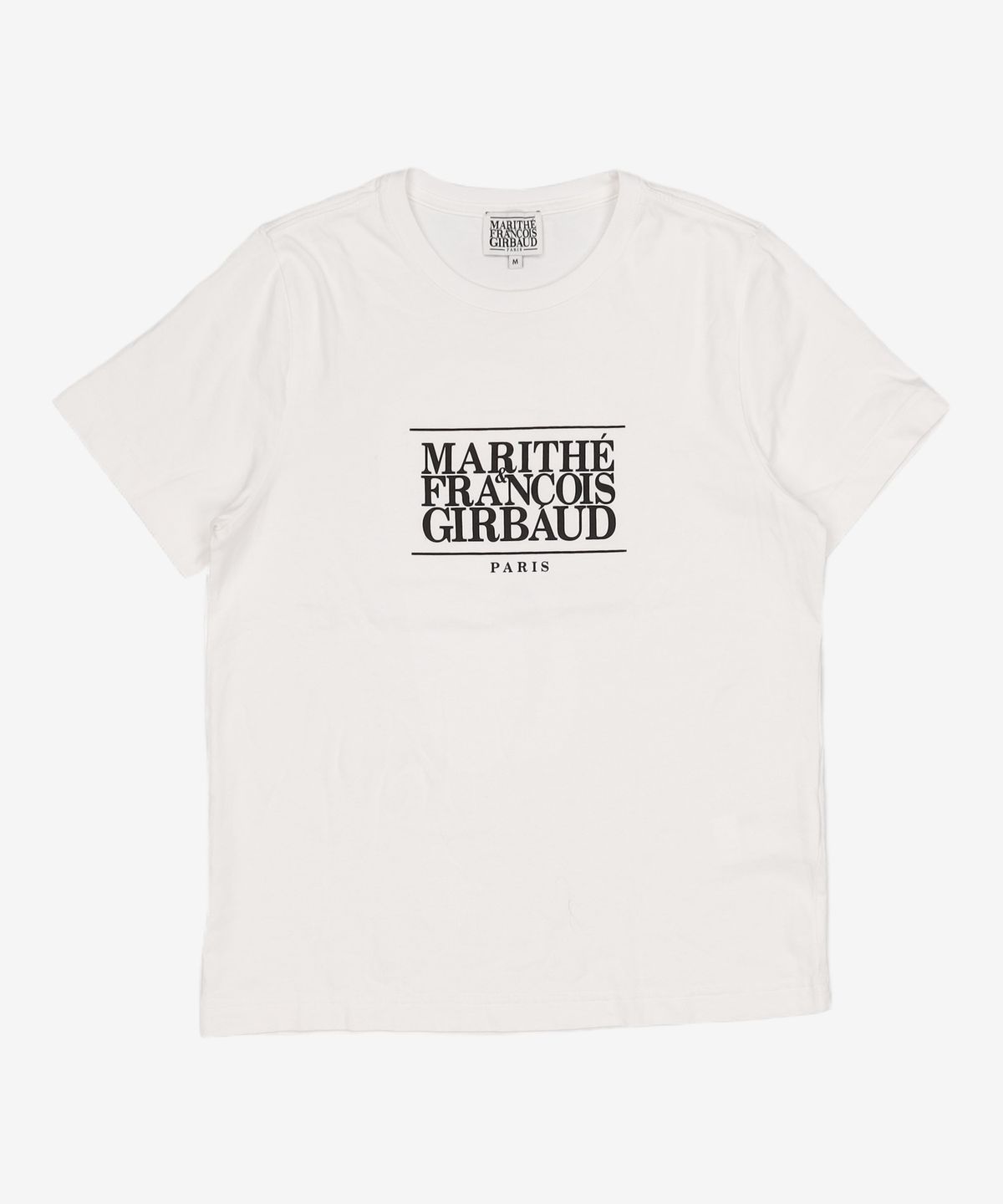 마리떼 프랑소와 저버(MARITHÉ + FRANҪOIS GIRBAUD) W CLASSIC LOGO TEE light beige M