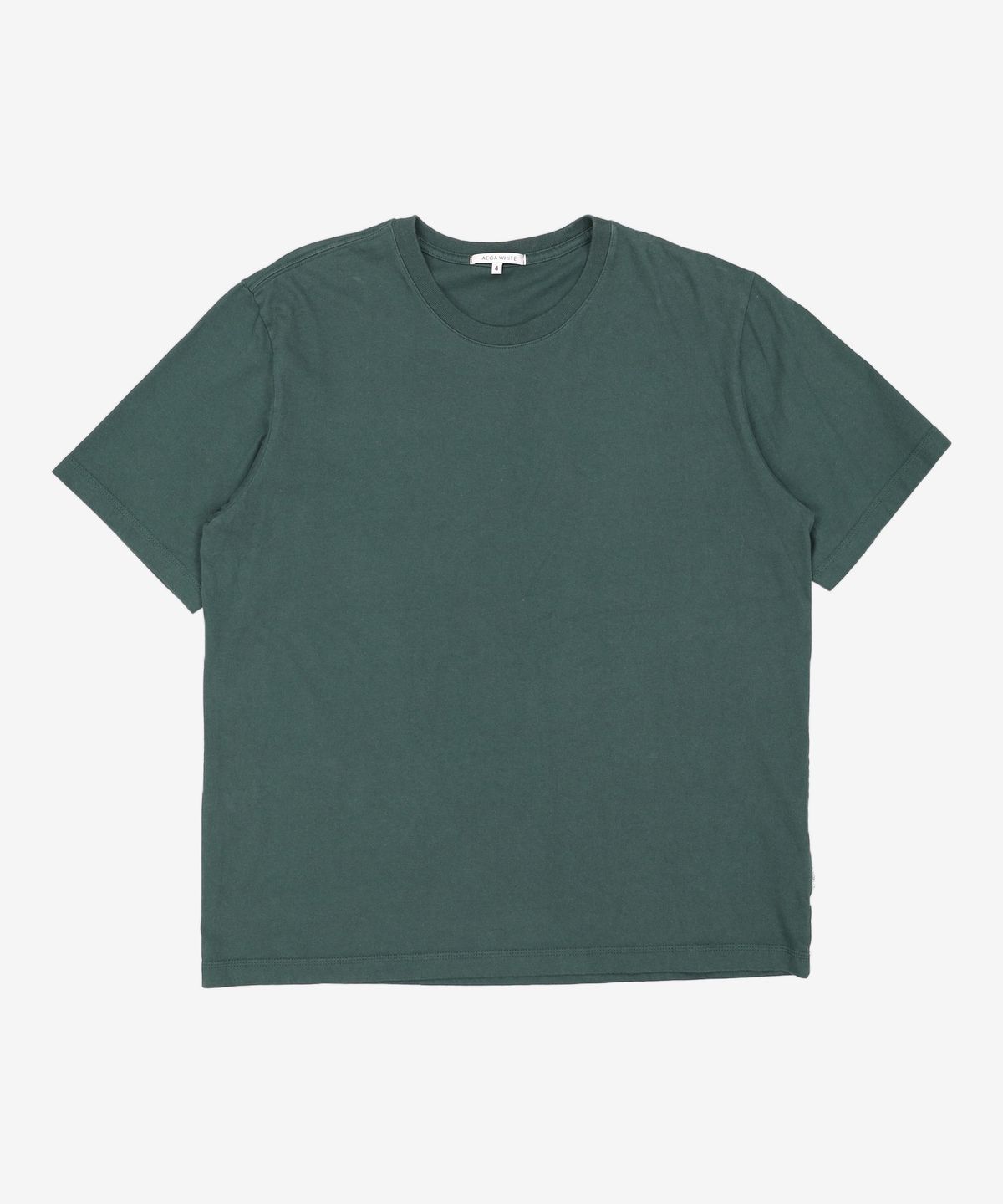 에이카화이트(AECA) HALF SLEEVE TEE (Premium BASIC) -LIGHT CHARCOAL 4