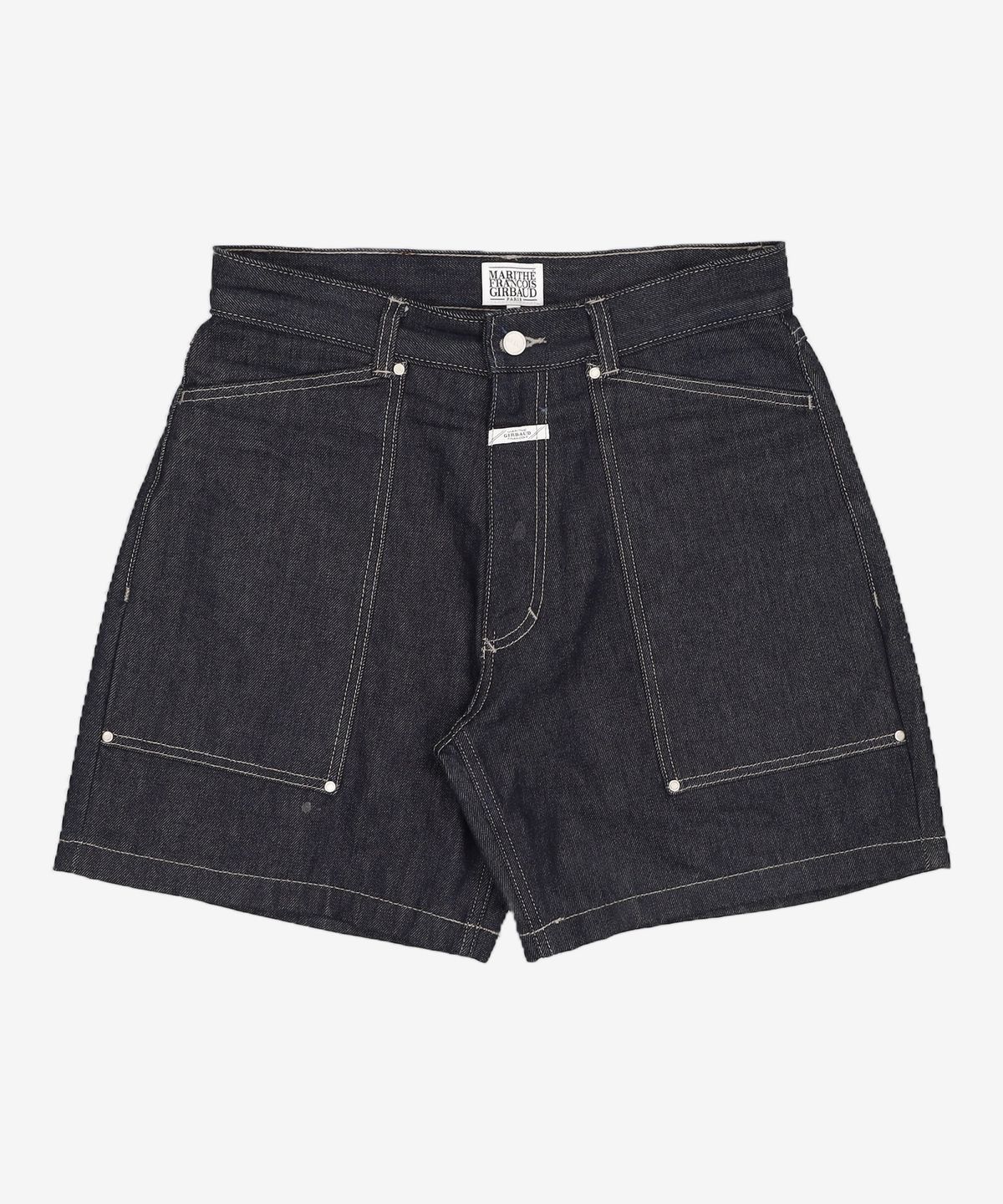 마리떼 프랑소와 저버(MARITHÉ + FRANҪOIS GIRBAUD) M OUT POCKET DENIM SHORTS blue S