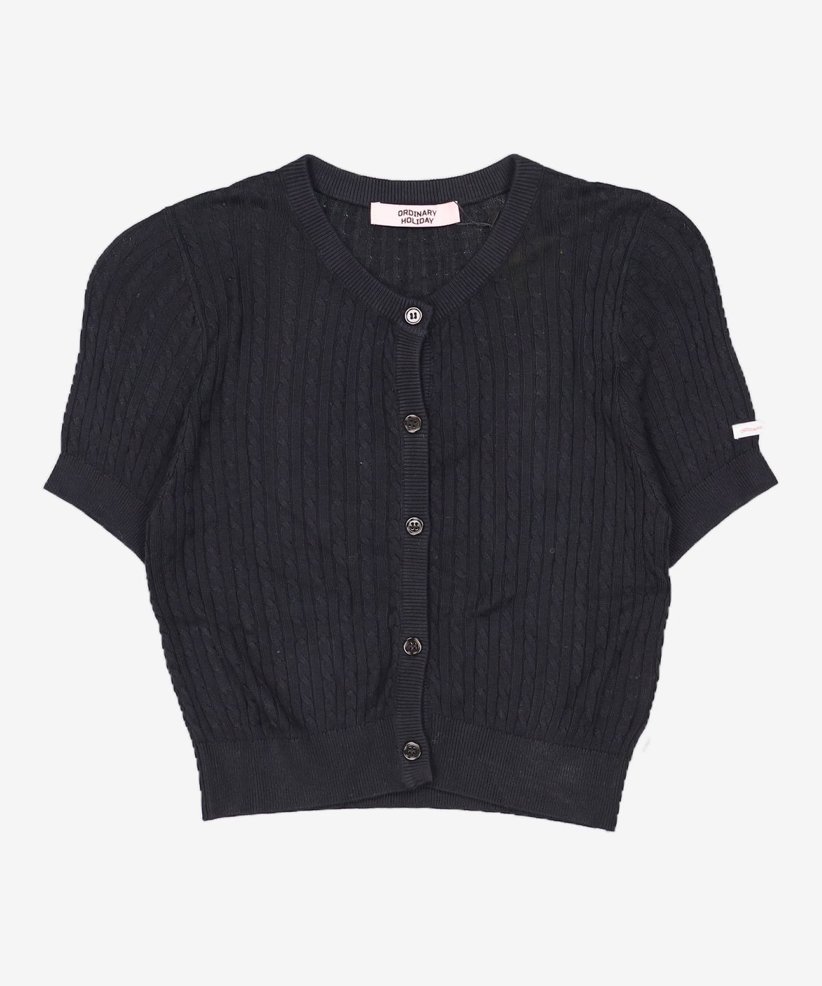 오디너리 홀리데이(ORDINARY HOLIDAY) 썸머케이블가디건 SUMMER CABLE CARDIGAN FREE