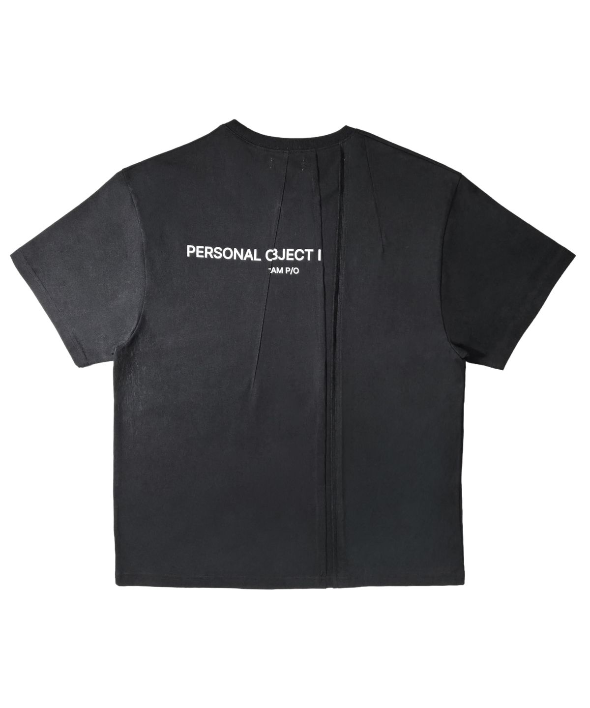 퍼스널오브젝트(PERSONALOBJECT) 오버록 티 블랙