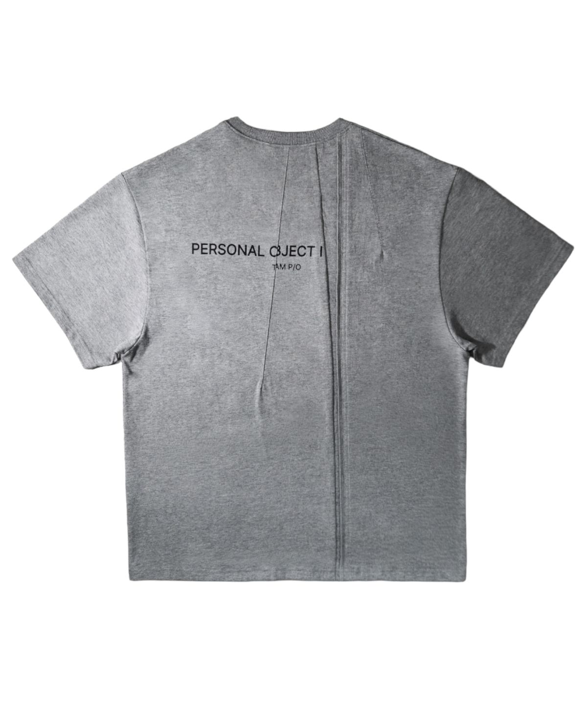 퍼스널오브젝트(PERSONALOBJECT) 오버록 티 그레이