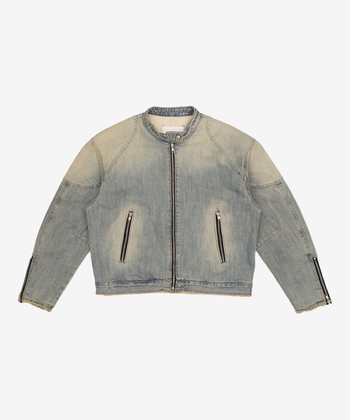 애프터아워즈(AFTERHOURS) RACER DENIM JACKET (INDIGO) L