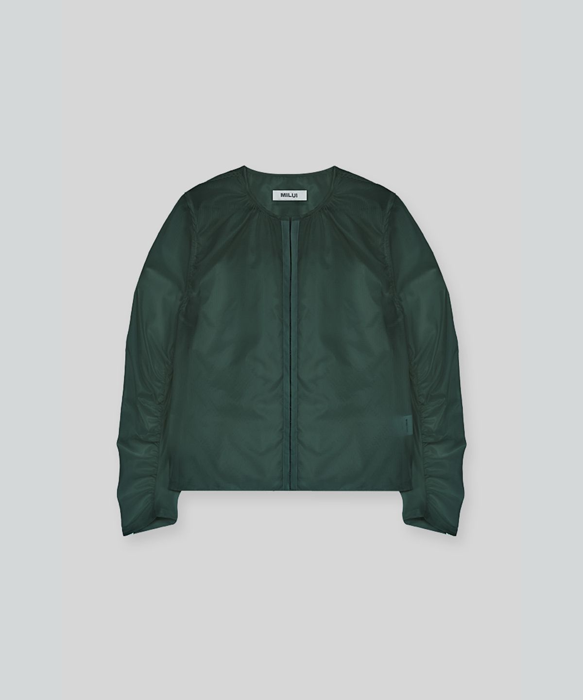 더밀루이(THEMILUI) Ares blouse (Green)