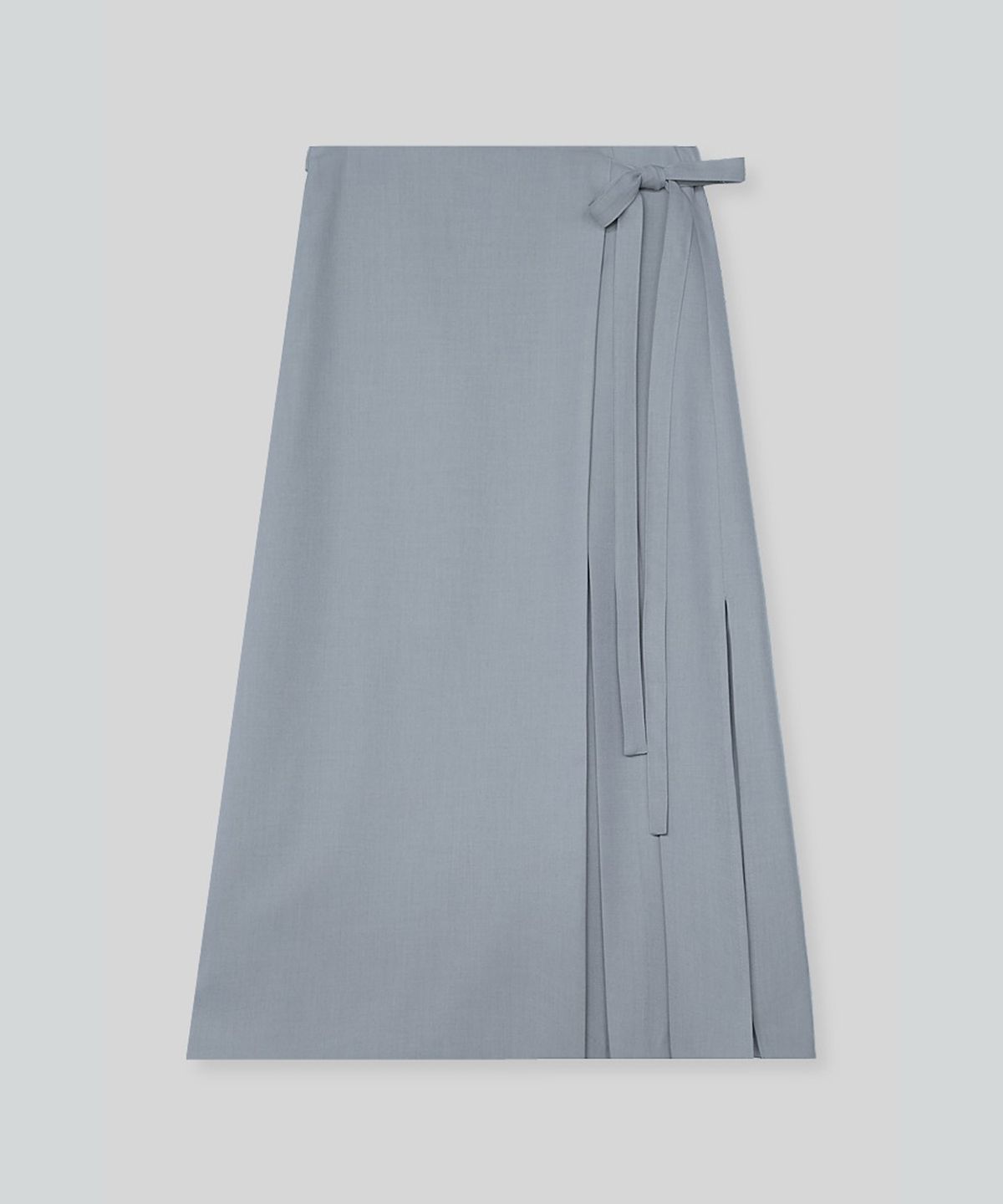 더밀루이(THEMILUI) Dip Skirt (Sky Blue)