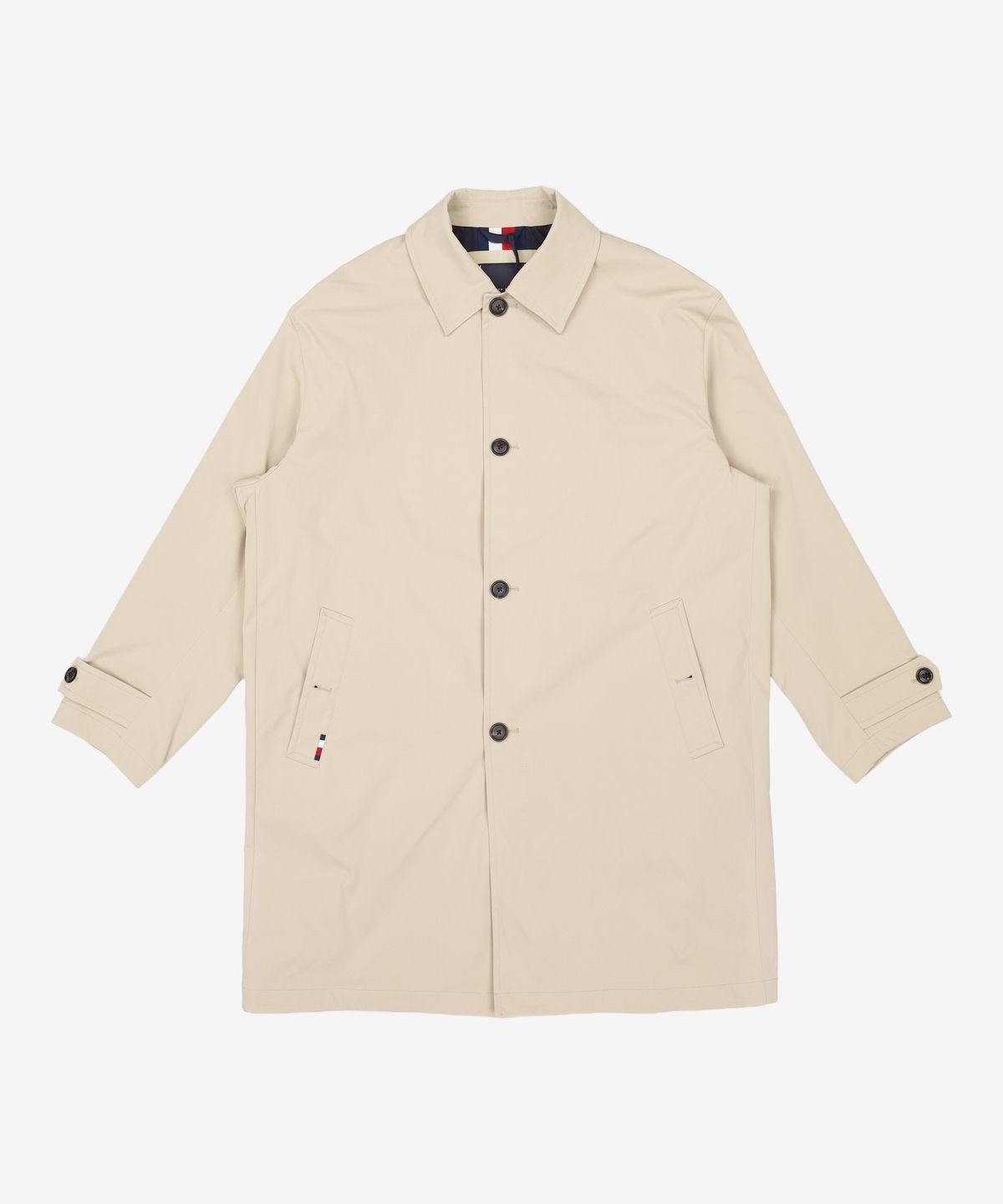타미힐피거(TOMMY HILFIGER) 솔리드 루즈핏 코트 (T12D0WCT750ML1AEG) L