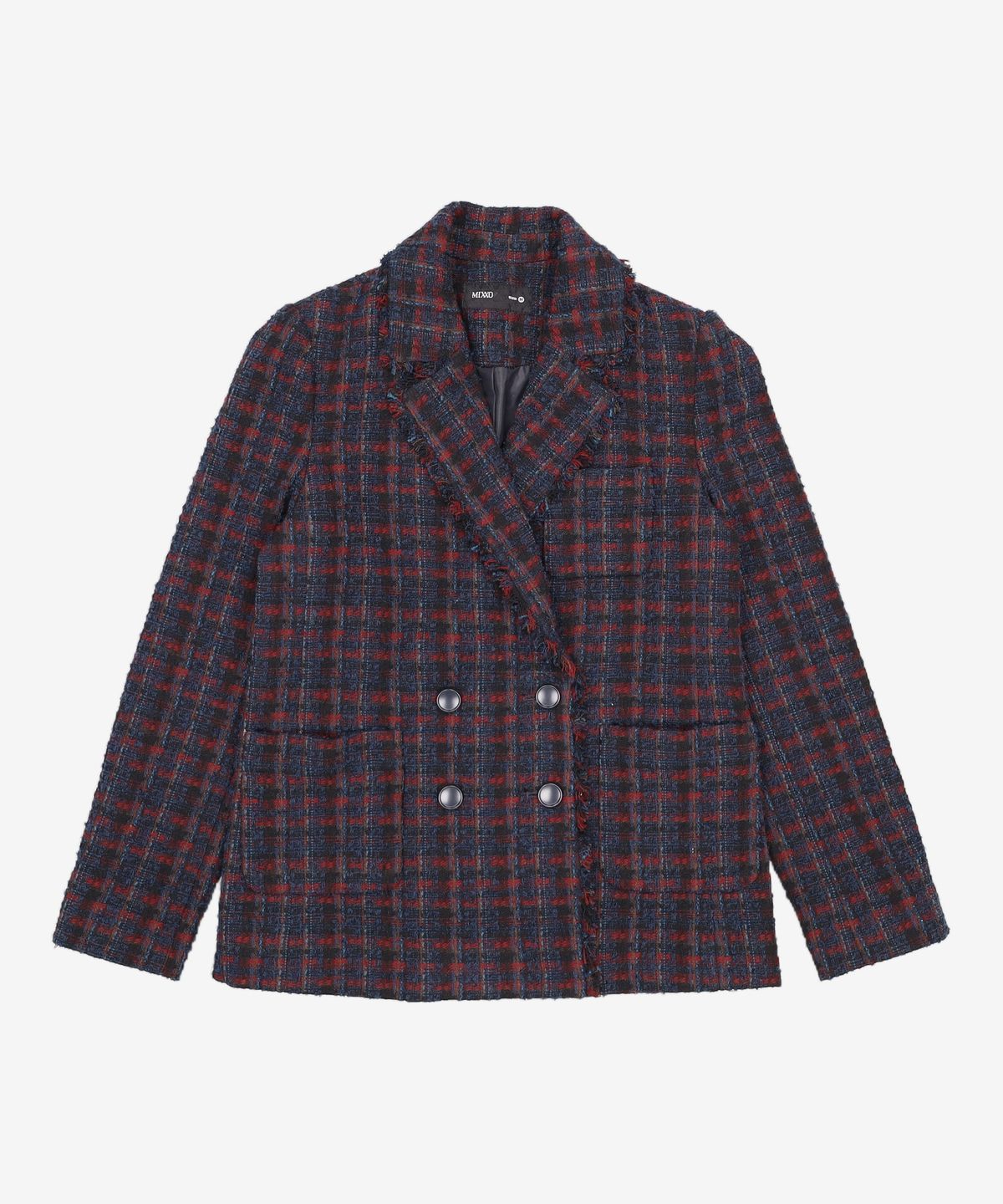 미쏘(MIXXO) 프린지 트위드자켓 MIWJK8T71G M