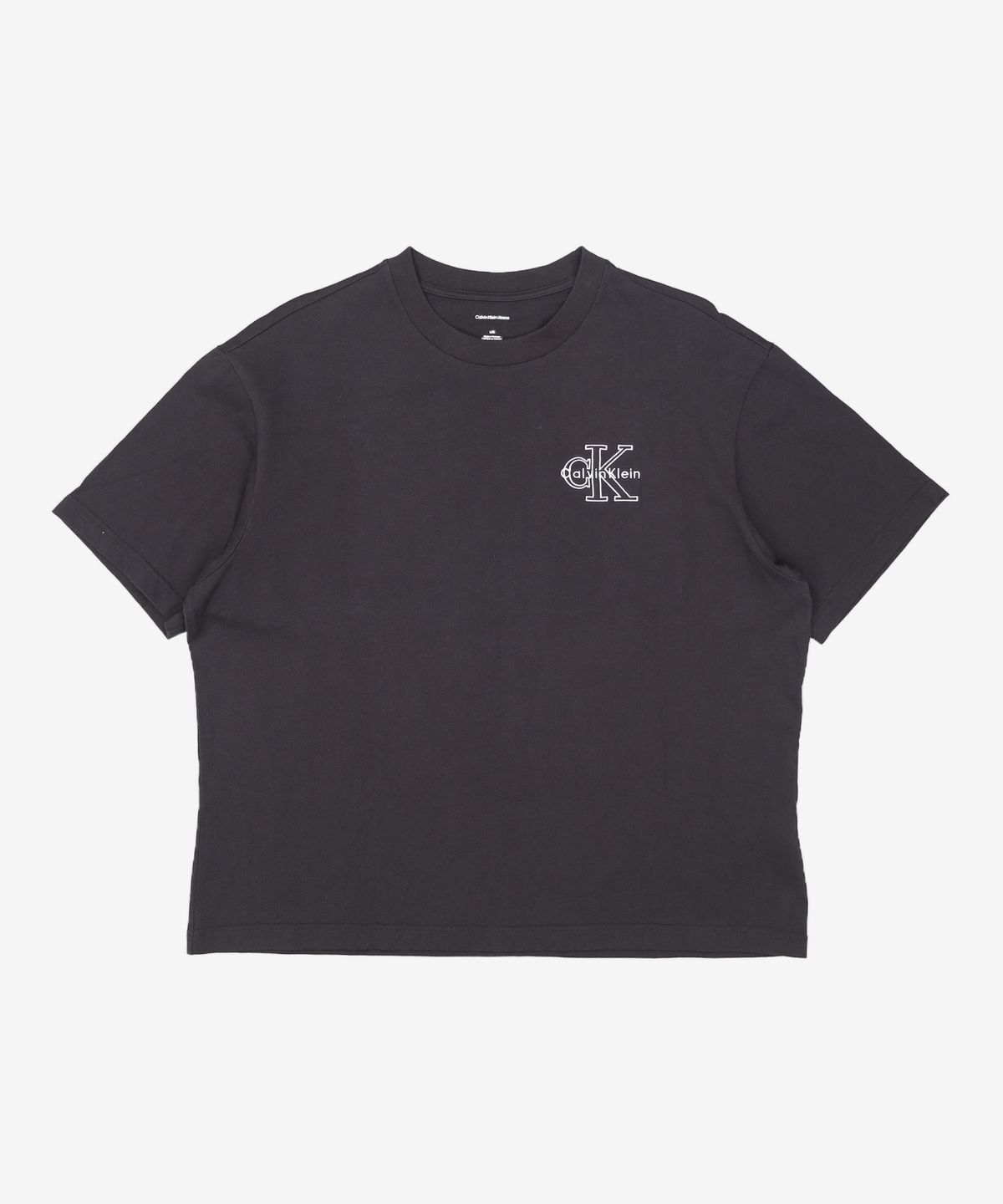 캘빈클라인 진(CALVIN KLEIN JEANS) 남성 릴렉스핏 모노그램 로고 반팔 티셔츠 4RAB821 UB1 L