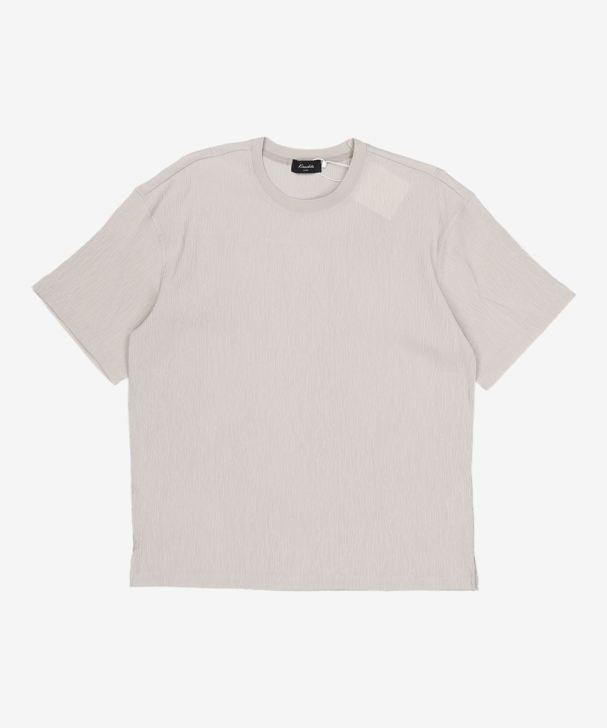 티엔지티(TNGT) Kinoshita Seersucker Tee (Light Beige) TNTS6E200I2 100