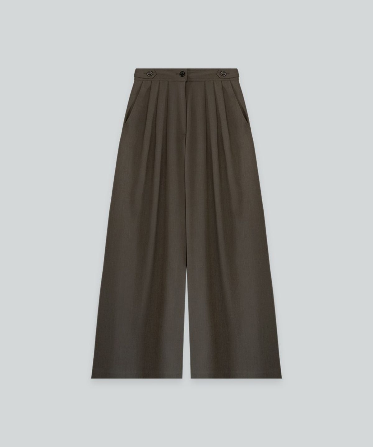더밀루이(THEMILUI) Anna slacks (Khaki brown)