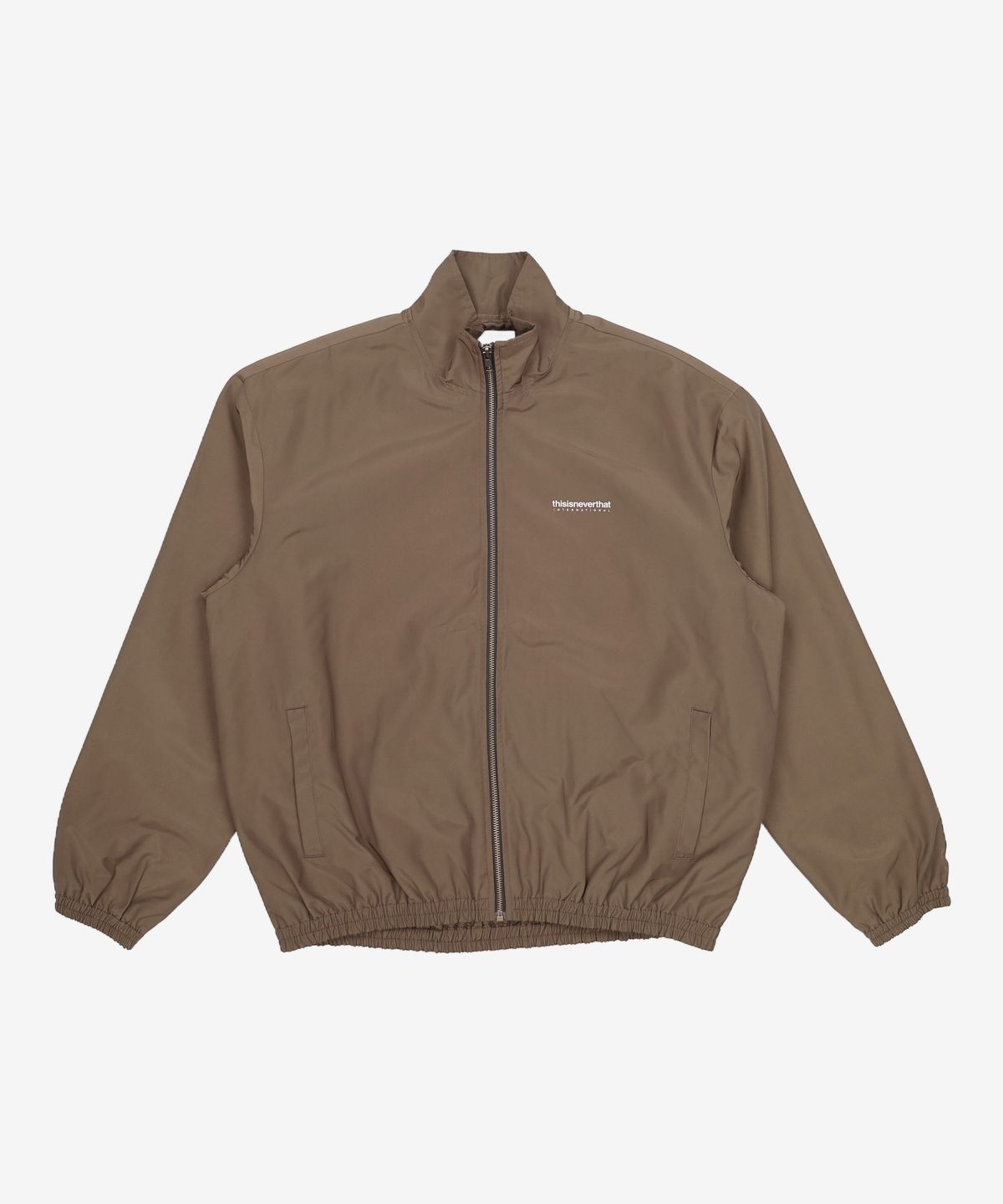 디스이즈네버댓(THISISNEVERTHAT) INTL. Team Jacket - Brown S