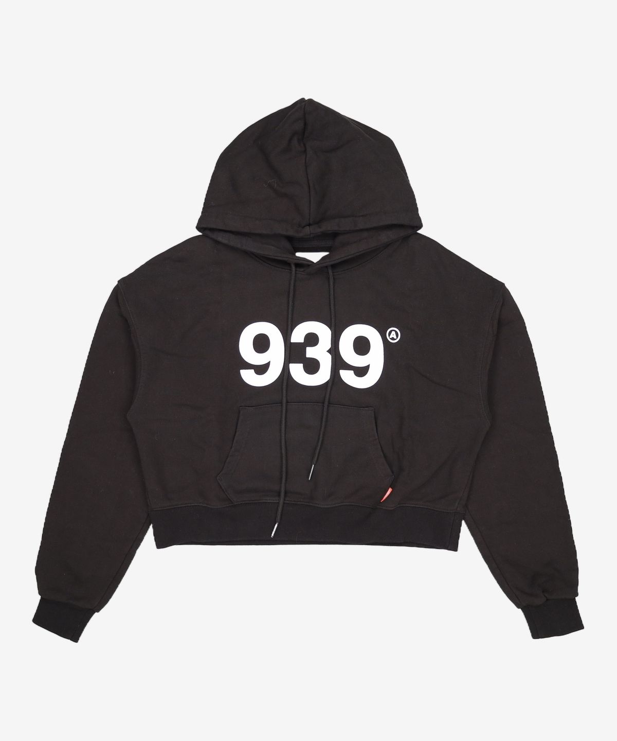 아카이브 볼드(ARCHIVE BOLD) 939 LOGO CROP HOOD (BLACK) FREE
