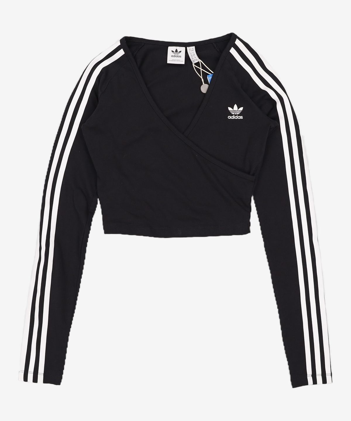 아디다스(ADIDAS) 클래식 크롭 티 - 블랙 / HC2032 S