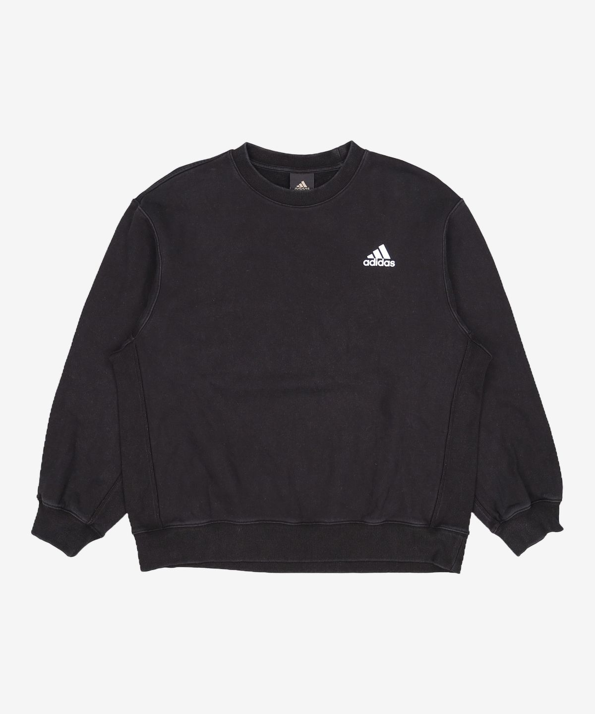 아디다스(ADIDAS) 릴랙스 오버사이즈 크루넥 - 블랙 / CM1407 L