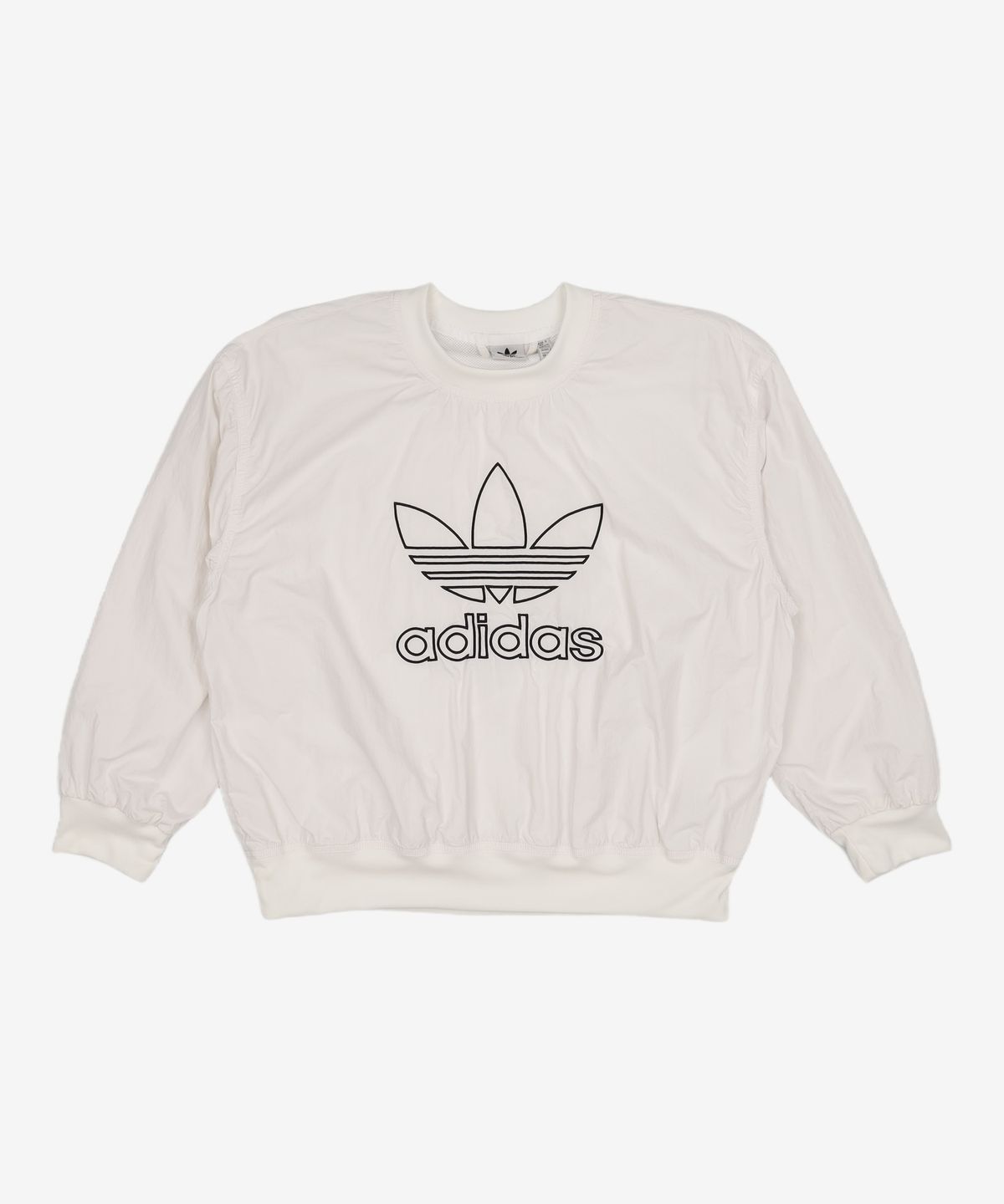 아디다스(ADIDAS) 우븐 크루 스웨트셔츠 - 화이트 / JN6118 S