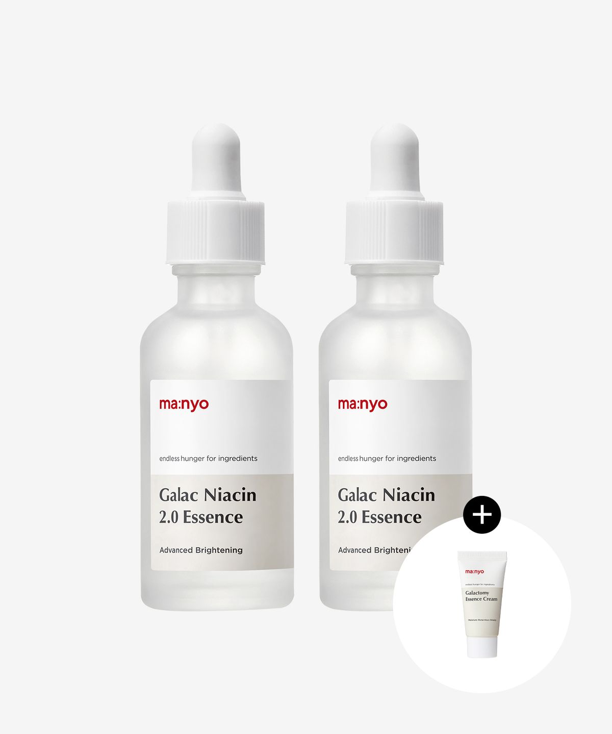 마녀공장(MANYOFACTORY) 갈락 나이아신 2.0 에센스 50mlX2 (+갈락토미 에센스 크림 15ml 증정)