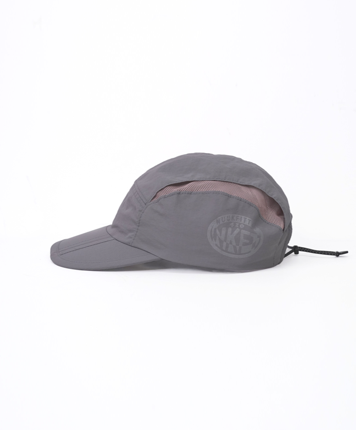누크피터(NUUKFITTER) MESH PATCH STRING CAP [GRAY] 메쉬 스트링 볼캡 그레이