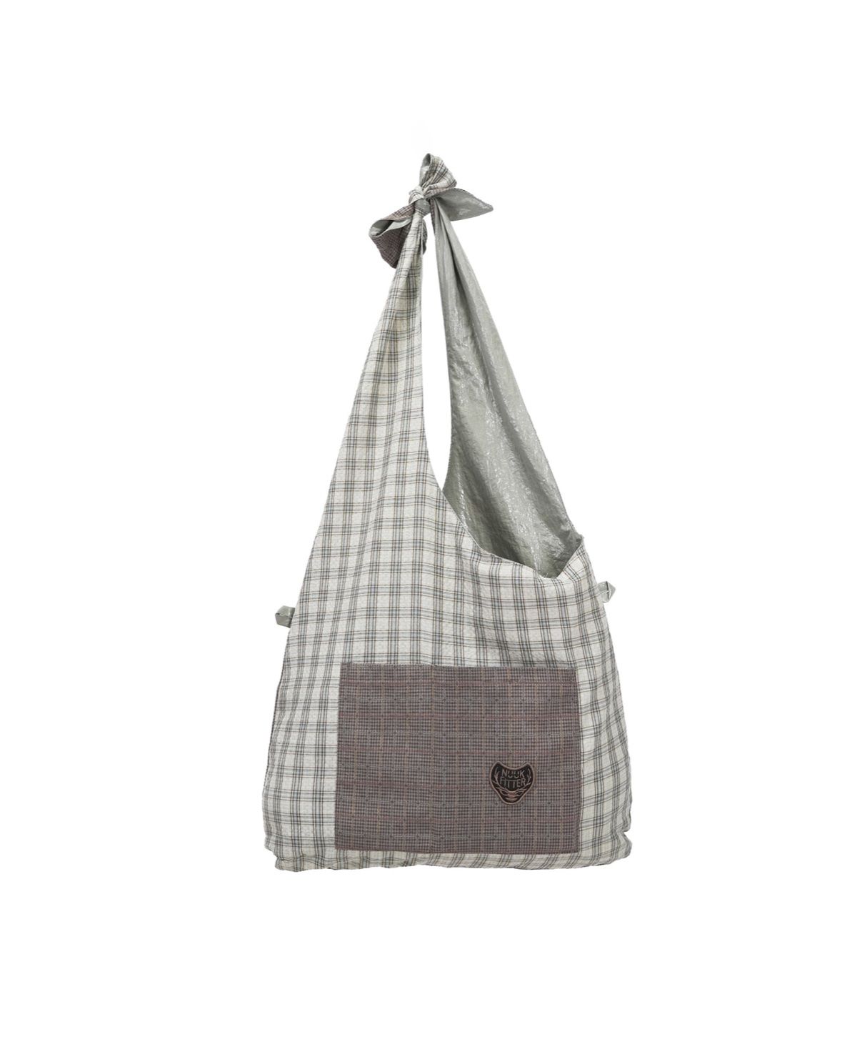 누크피터(NUUKFITTER) SHINING REVERSIBLE OVERPACKER BAG [MINT] 리버시블 패커블 크로스백 민트