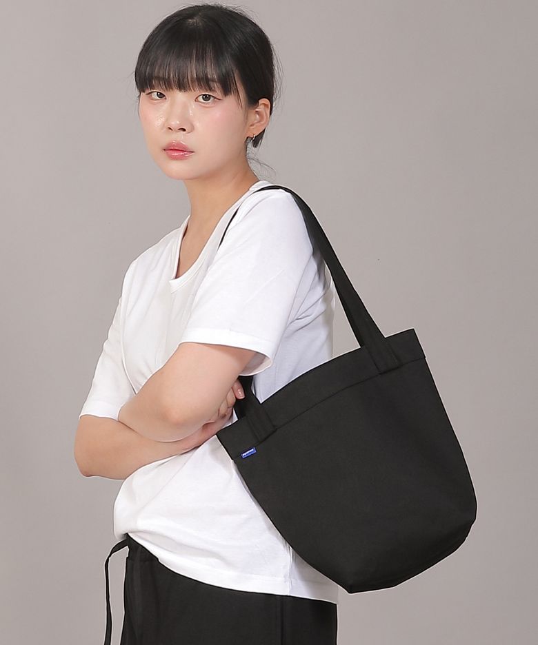 포켓리스 트래페즈 에코백 EPL-166 블랙M