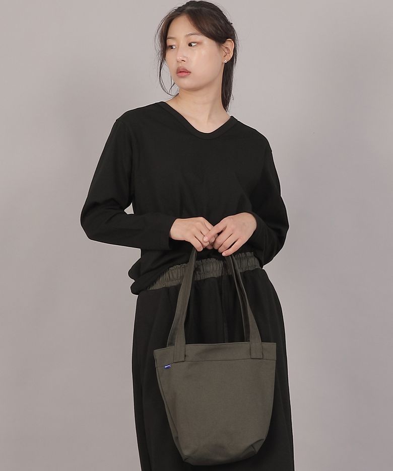 포켓리스 트래페즈 에코백 EPL-166 카키M