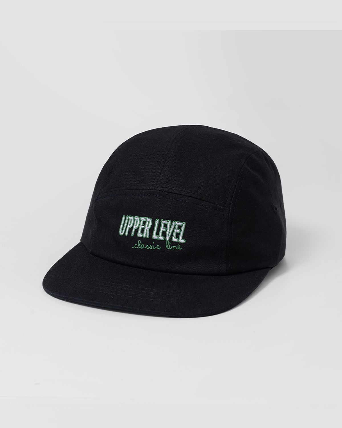 어퍼(UPPER) 코튼 캠프 블랙