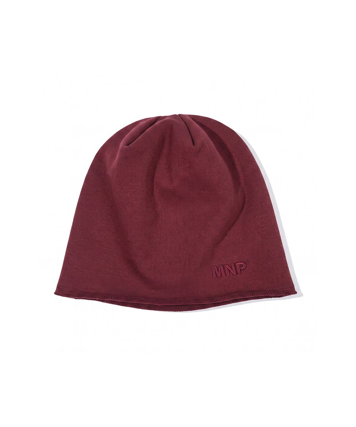 마이네임이즈피터(MYNAMEISPETER) MNP LOGO BEANIE - BURGUNDY