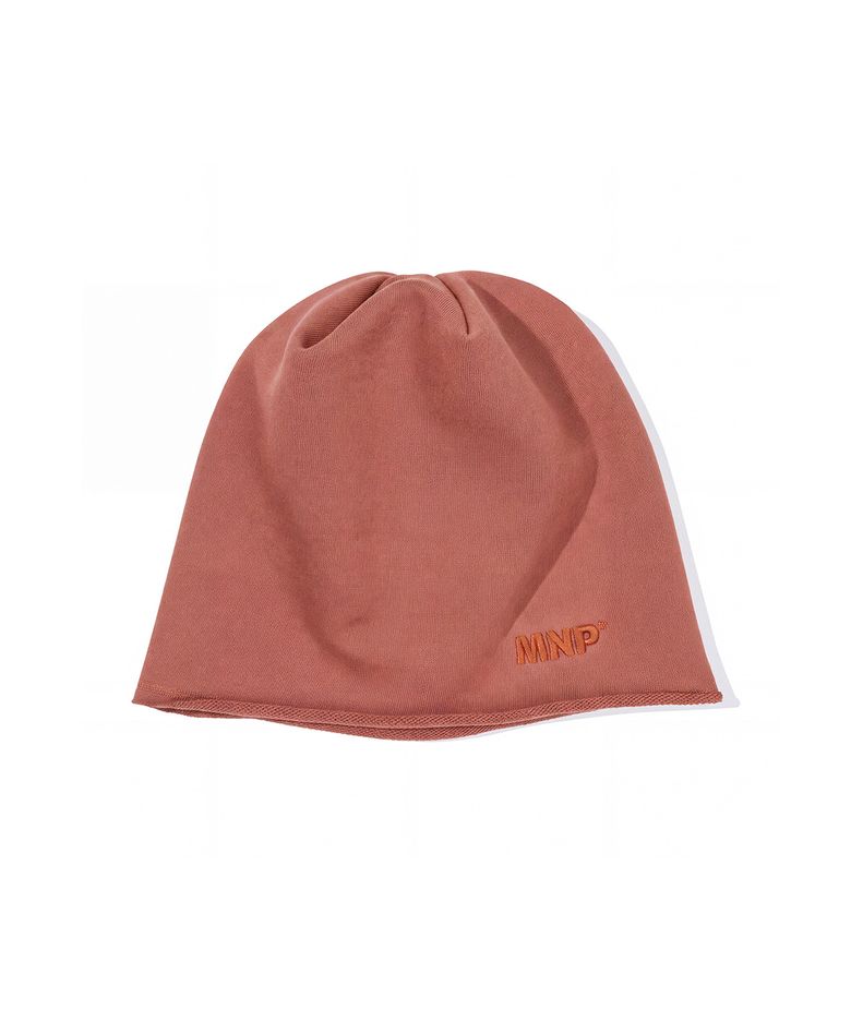 MNP LOGO BEANIE - DUSTY ORANGE