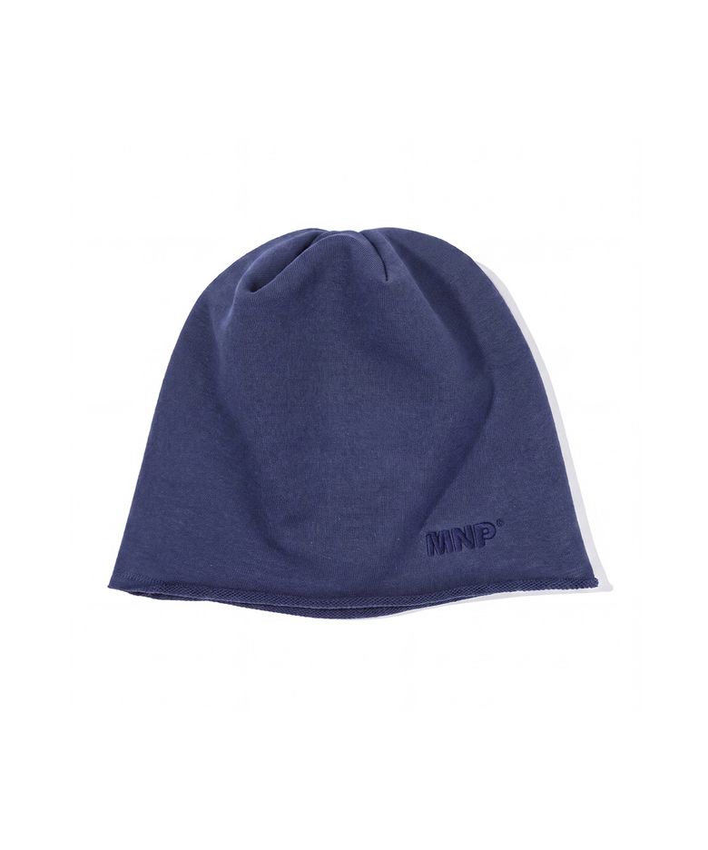 MNP LOGO BEANIE - DUSTY BLUE