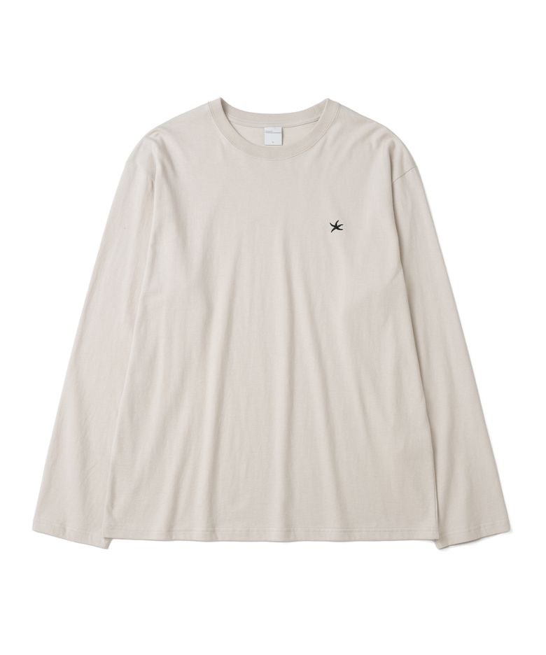 TCM starfish mini logo long sleeve (beige)