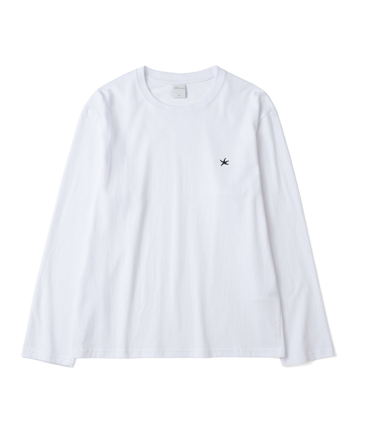 더콜디스트모먼트(THE COLDEST MOMENT) TCM starfish mini logo long sleeve (white)