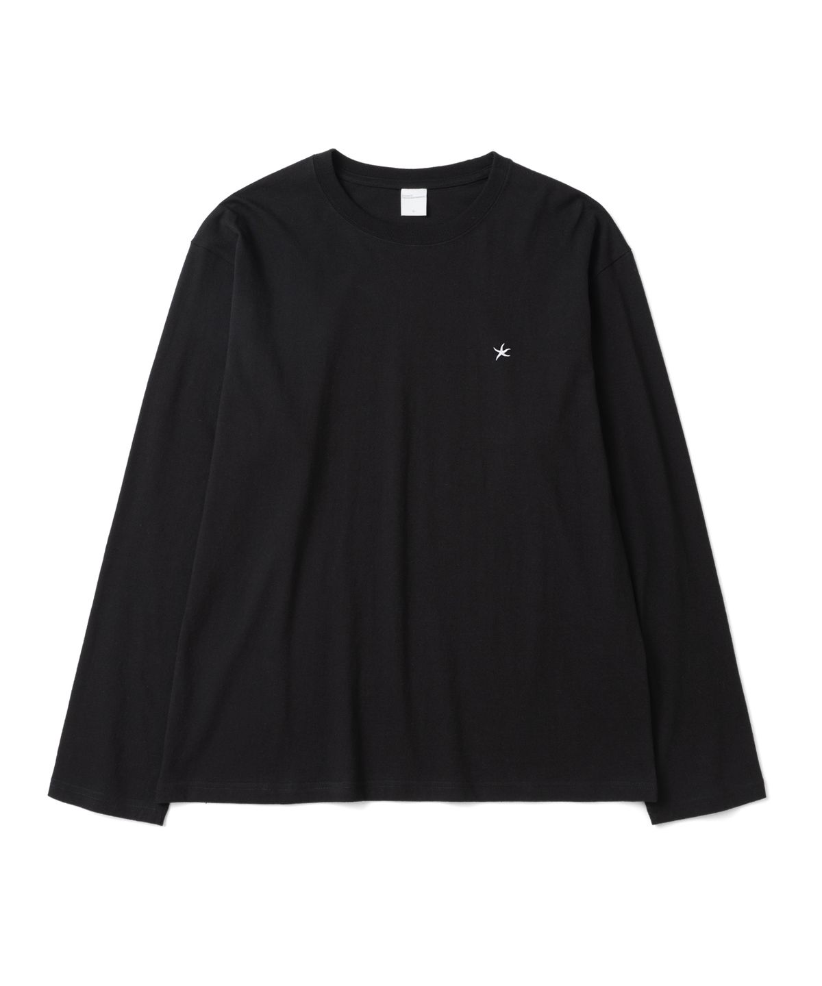 더콜디스트모먼트(THE COLDEST MOMENT) TCM starfish mini logo long sleeve (black)