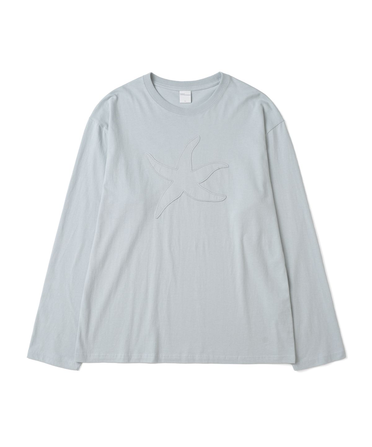 더콜디스트모먼트(THECOLDESTMOMENT) TCM vintage logo long sleeve (mint grey)