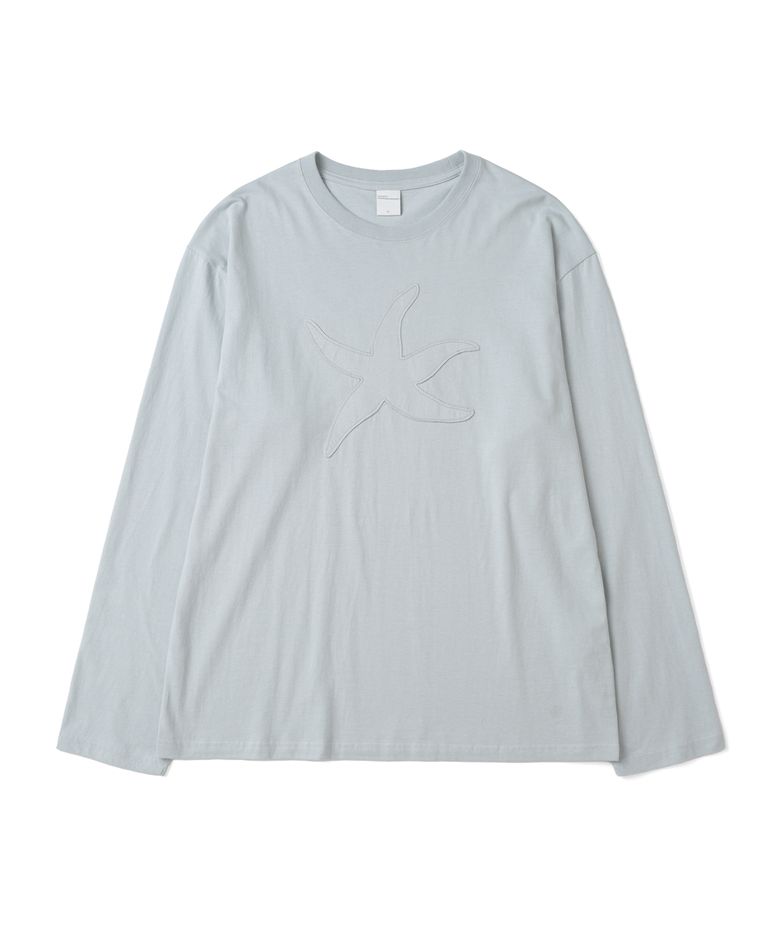 TCM vintage logo long sleeve (mint grey)